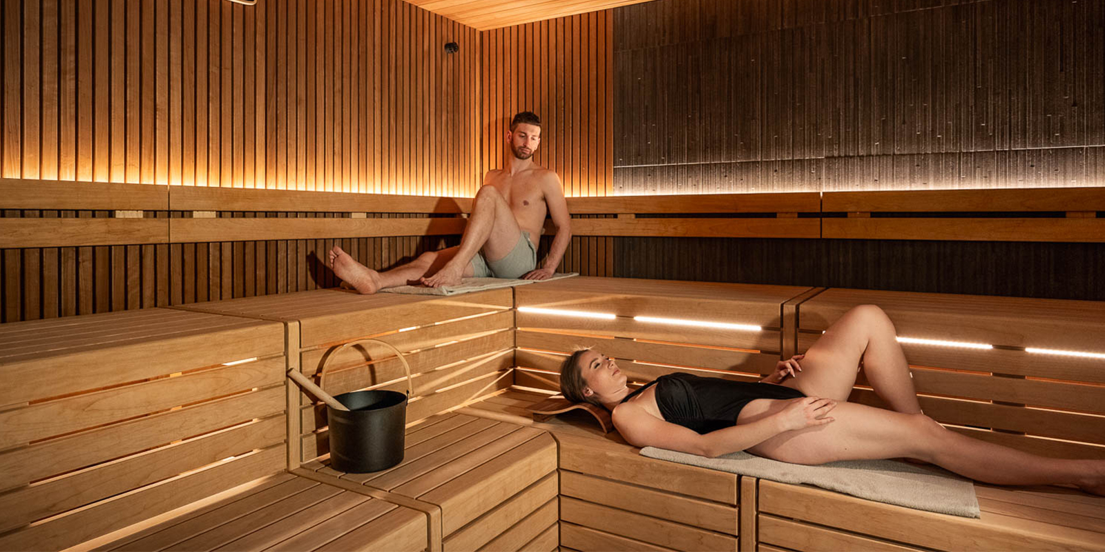 25 hofer group sauna cabina calda