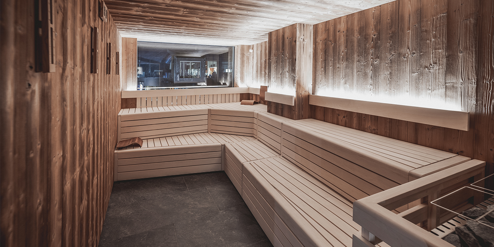28 hofer group sauna cabina calda